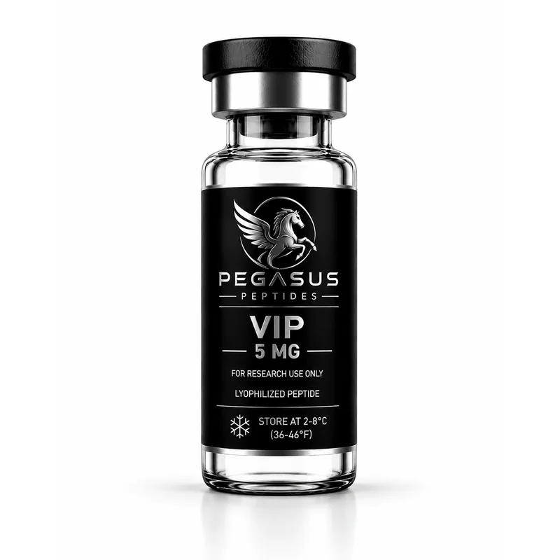 Pegasus Peptides VIP (Vasoactive Intestinal Peptide) research peptide vial