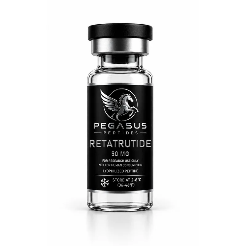 Pegasus Peptides Retatrutide 50mg research peptide