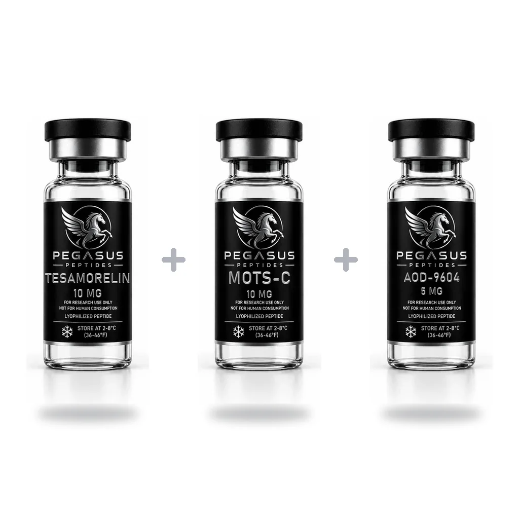 Pegasus Peptides Tesamorelin Metabolic Research Panel research bundle